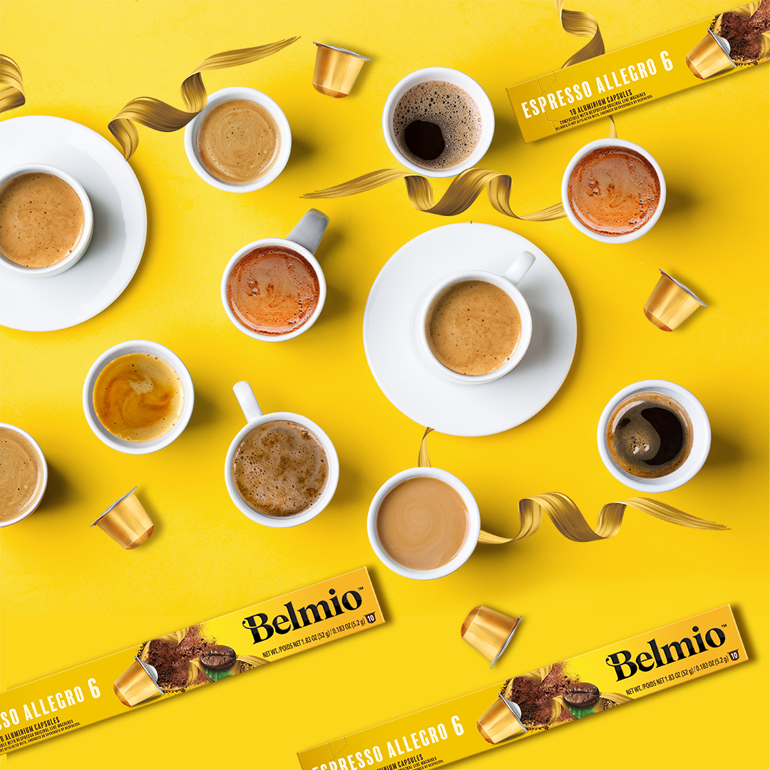 Koffiecups compatibel met Nespresso®