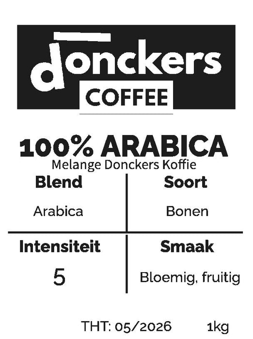 1kg Donckers Coffee Blend 100% Arabica 1kg bags)