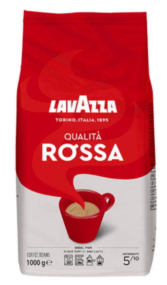 Haricots Lavazza qualita rossa 1 kg.