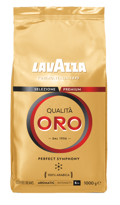 6kg Lavazza qualita oro bonen 1 kg.