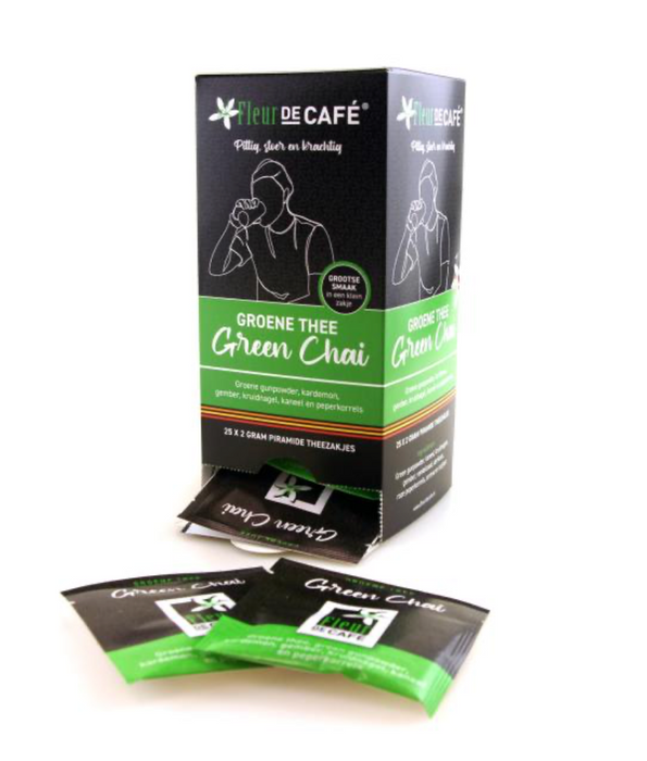Sachets de thé chai vert, 50 pièces