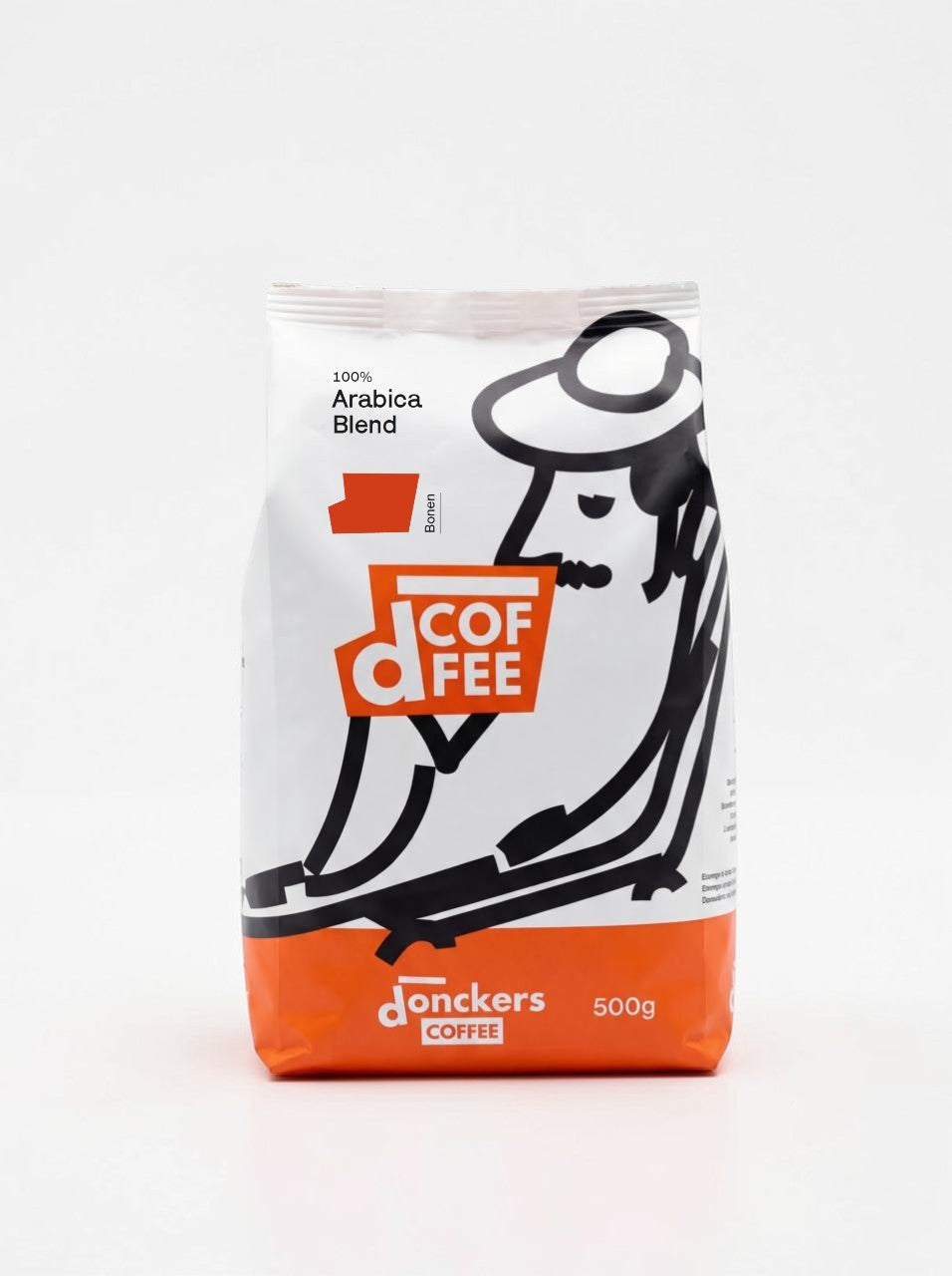 2 x 500g Donckers Koffie Melange Bonen, 100% Arabica