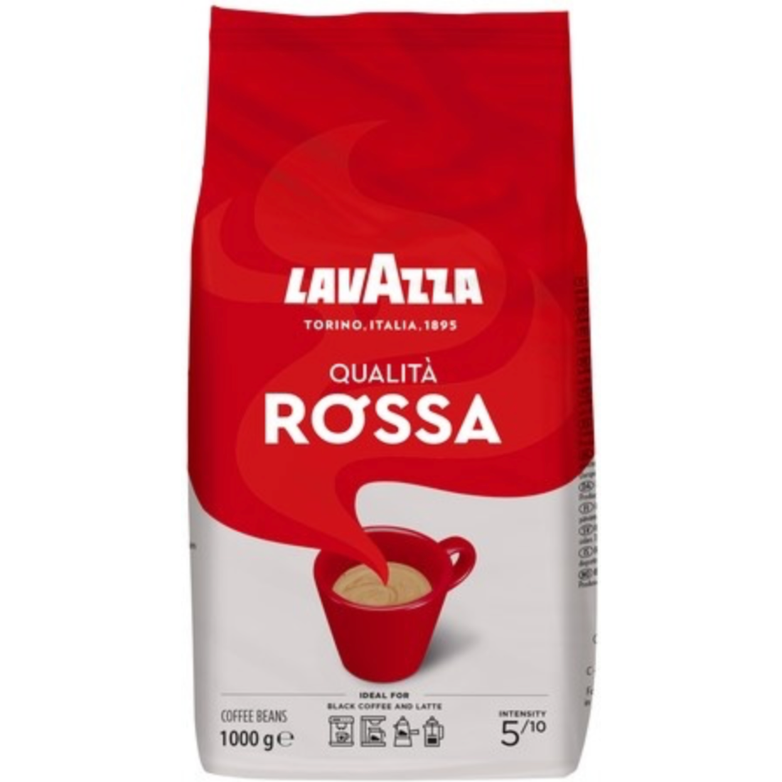 6kg Lavazza qualita rossa beans 1 kg.